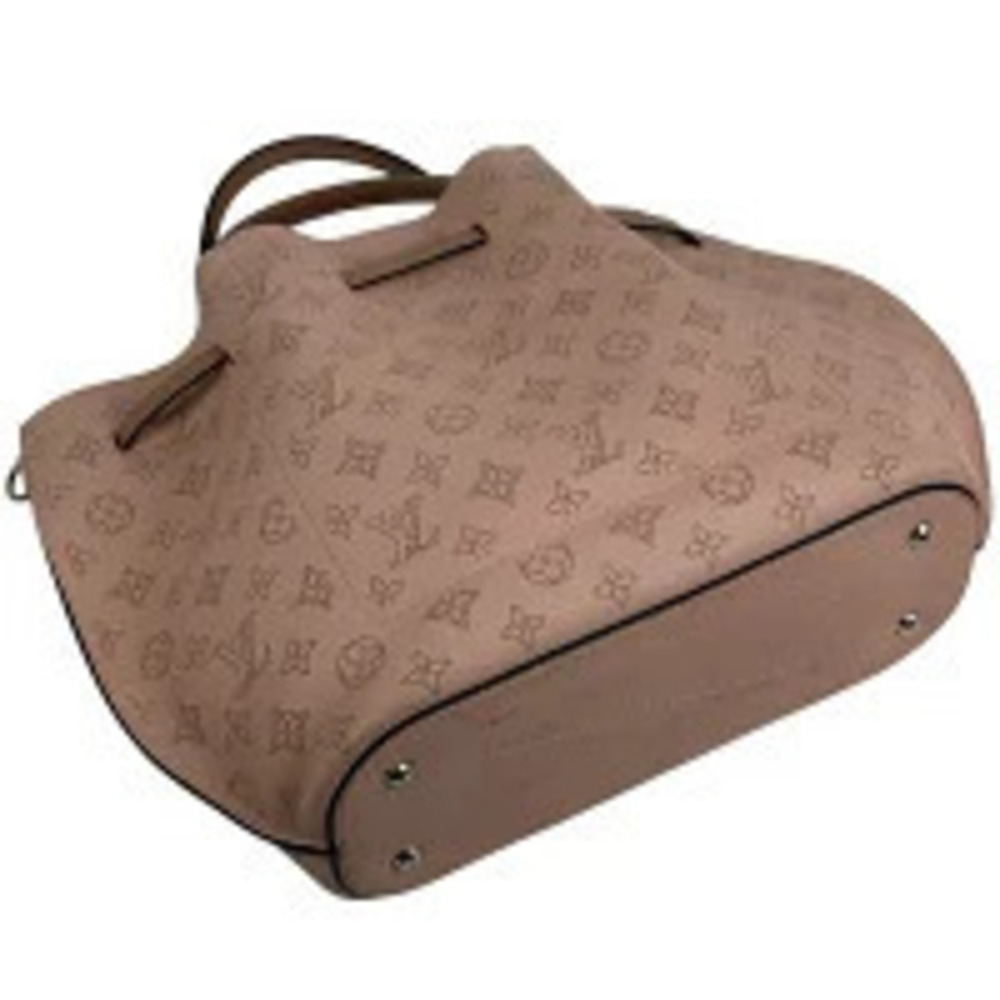 Louis Vuitton Tote Magnolia Monogram Mahina Shoulder Pink Girolata Bag Pink